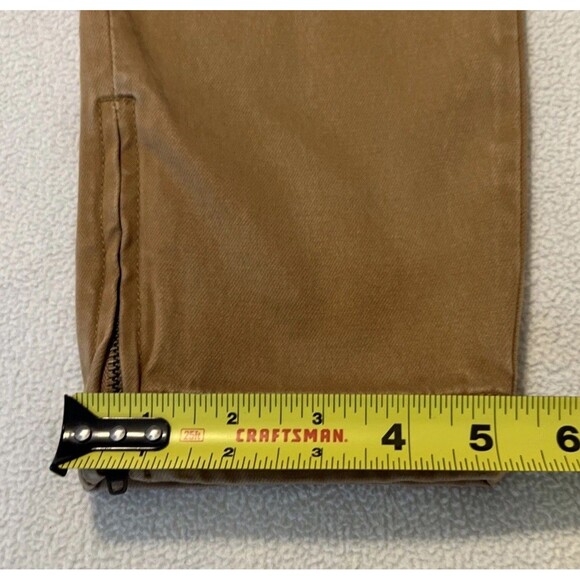 Ann Taylor Loft Tan Skinny Leg Cargo Pants Women’s Size 10 (32x28) - Picture 2 of 14